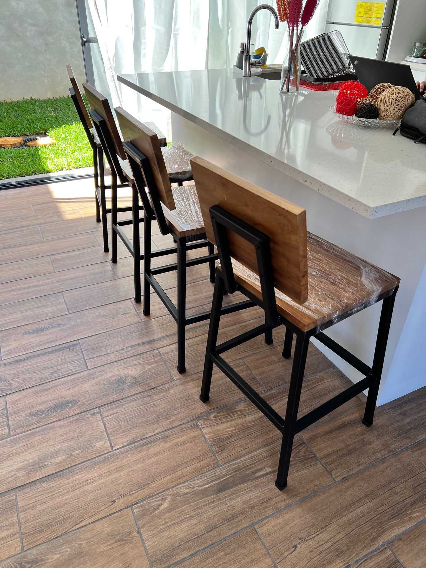 Banco Izalco Metal/Madera