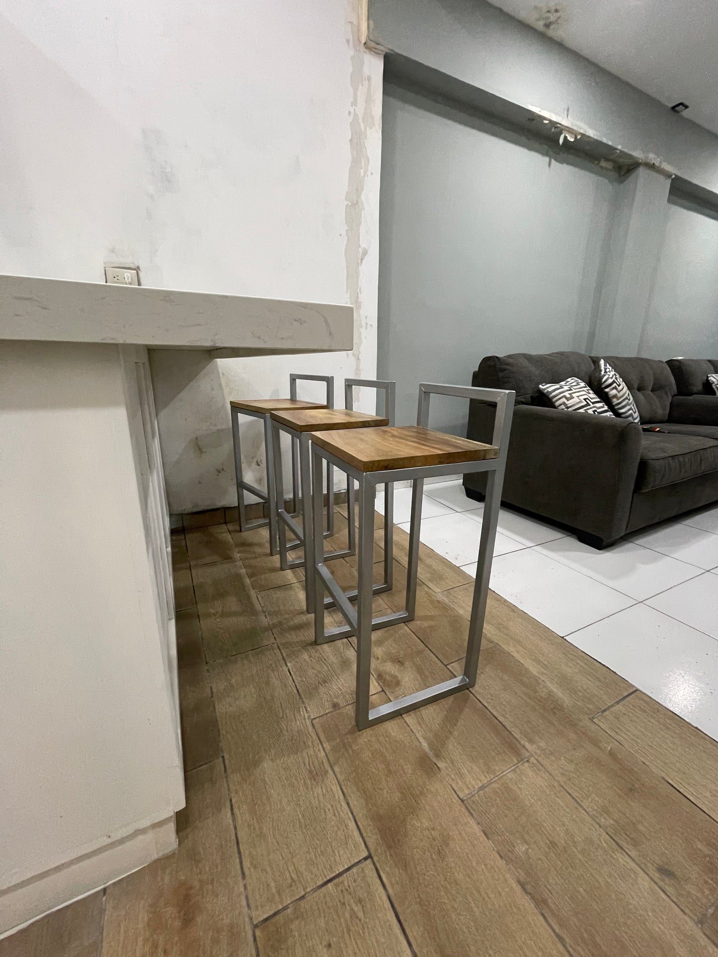 Banco Victoria Metal/Madera