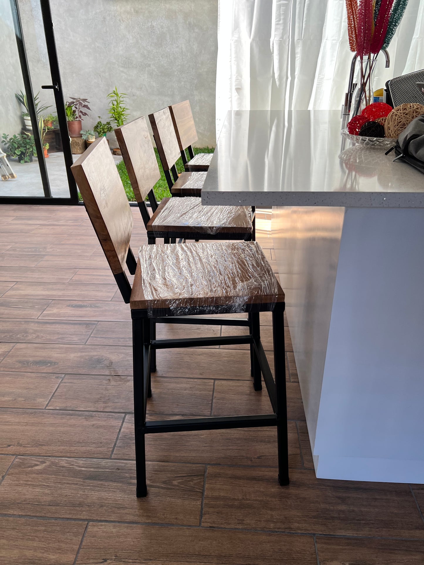 Banco Izalco Metal/Madera