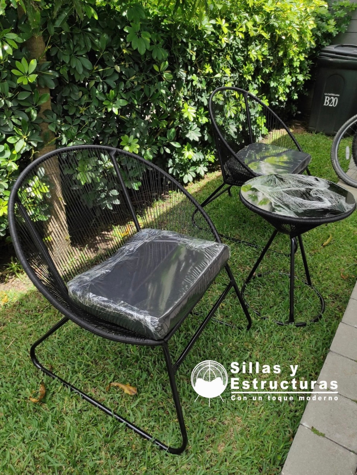 Set Sillas Abanico