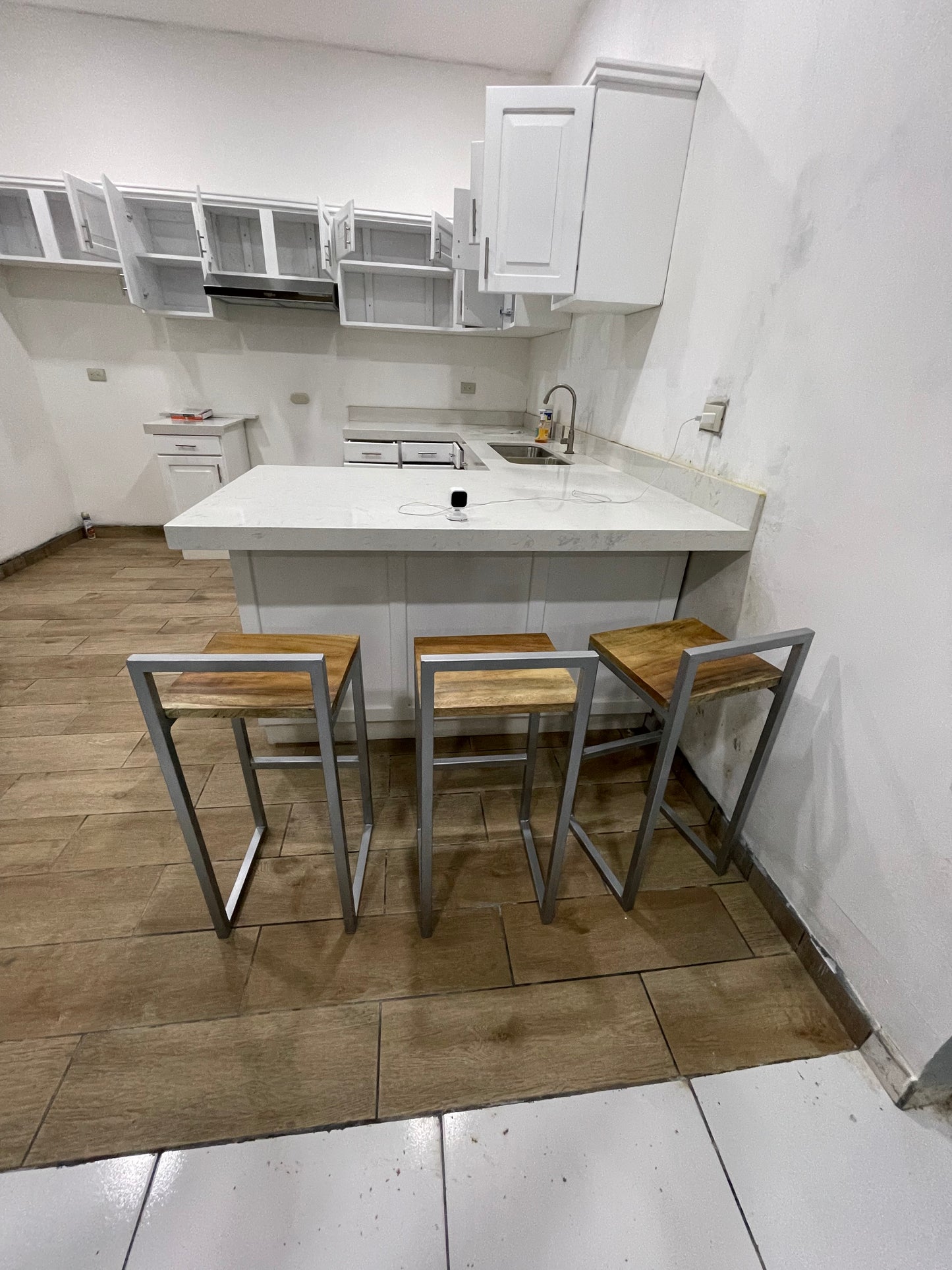 Banco Victoria Metal/Madera