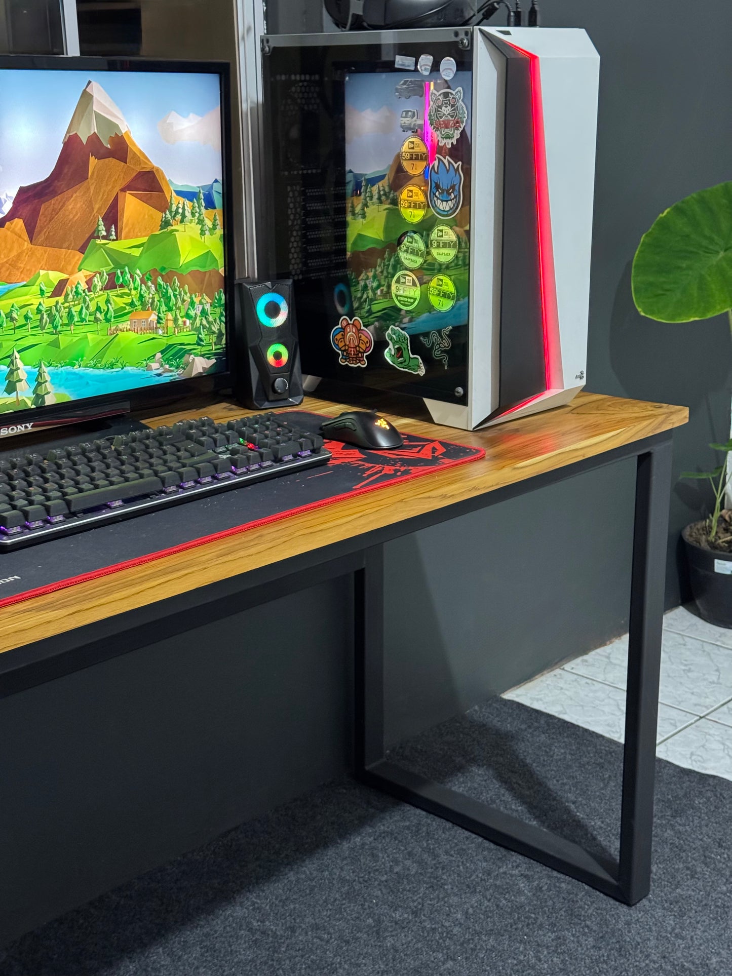 Escritorio Denmark | Metal y Madera