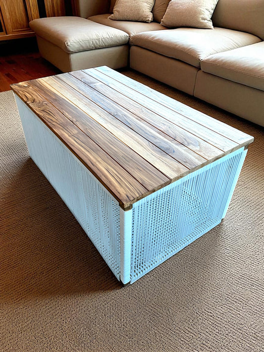 Mesa Baúl | Diámetro 60cmx105cm